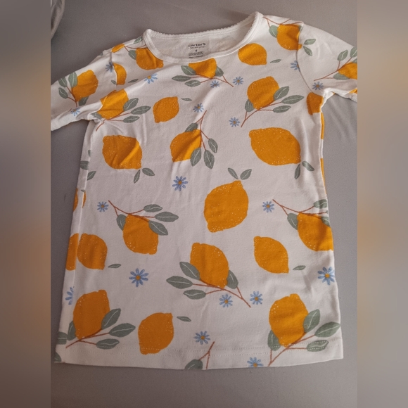 Girls size 8, Carter's pajama set - Picture 2 of 4